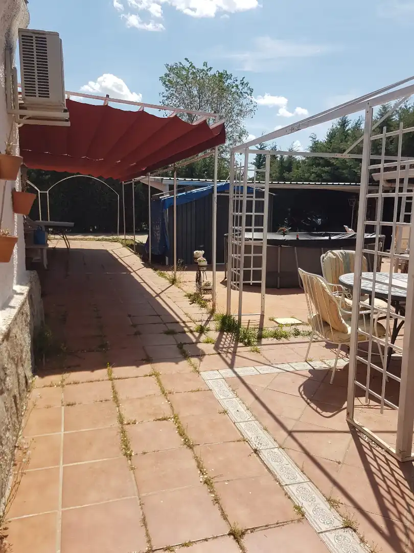 Terrassa de Casa o xalet en venda en Villalbilla amb Aire condicionat, Calefacció i Jardí privat