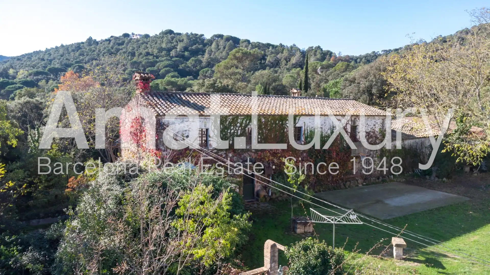 Vista exterior de Finca rústica en venta en Llagostera con Calefacción, Terraza y Trastero