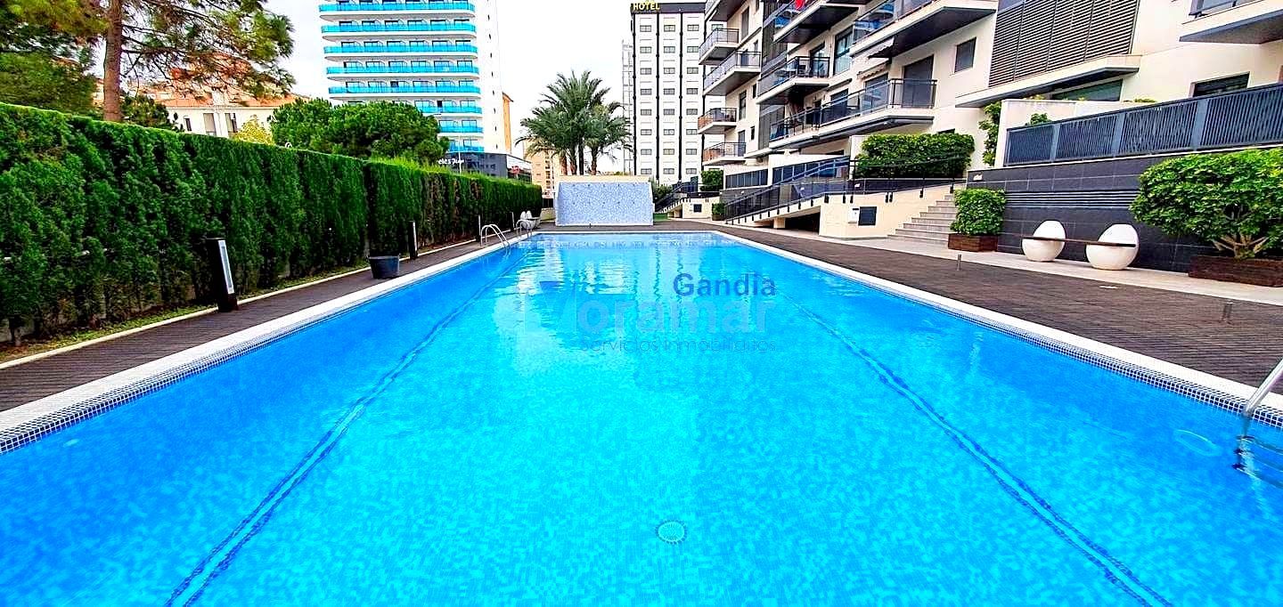 Swimming pool of Attic for sale in Gandia  with Air Conditioner, Terrace and Swimming Pool