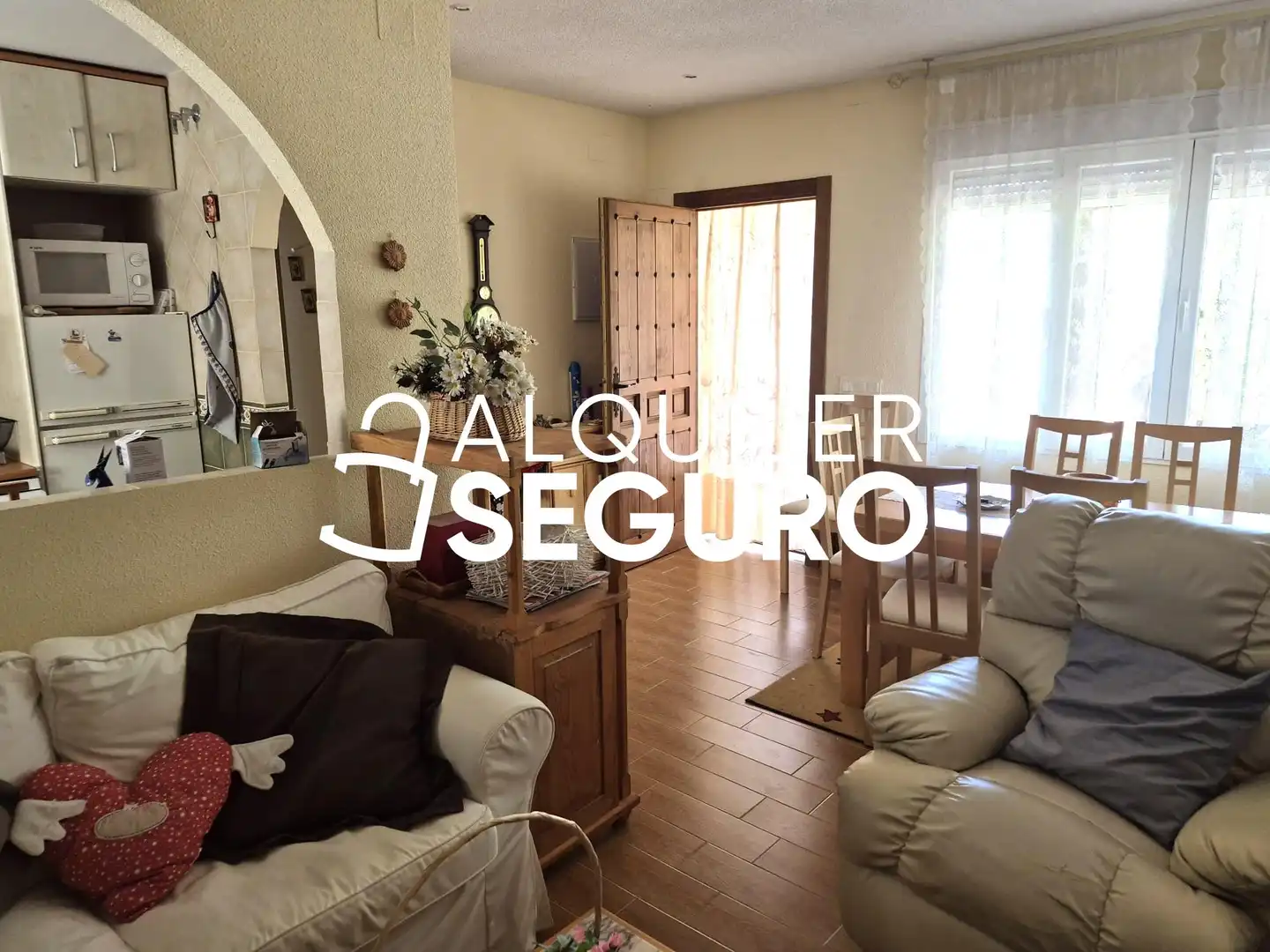 Sala d'estar de Casa o xalet de lloguer en Méntrida amb Moblat
