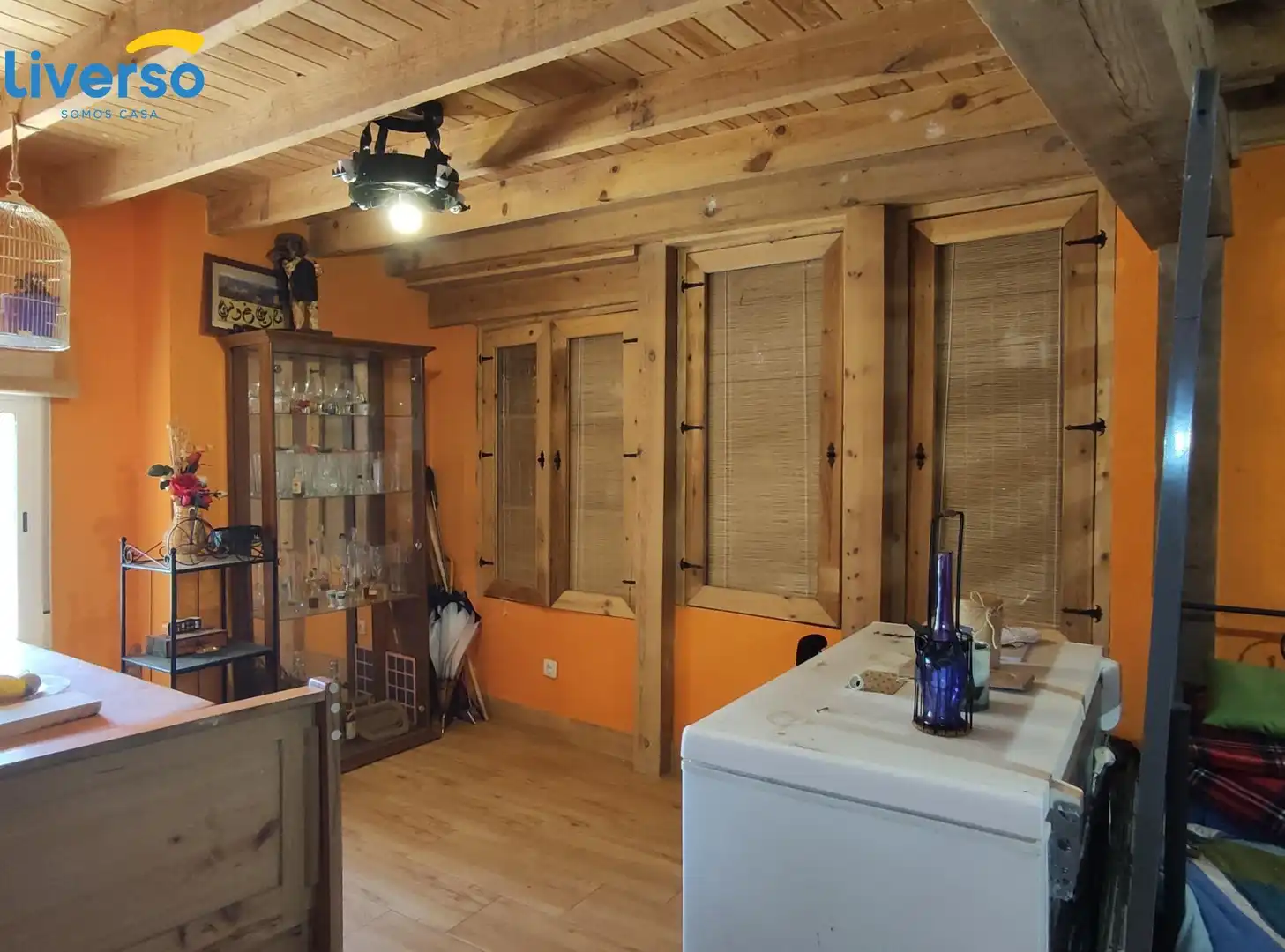 Cocina de Casa o chalet en venta en Arlanzón con Trastero y Amueblado