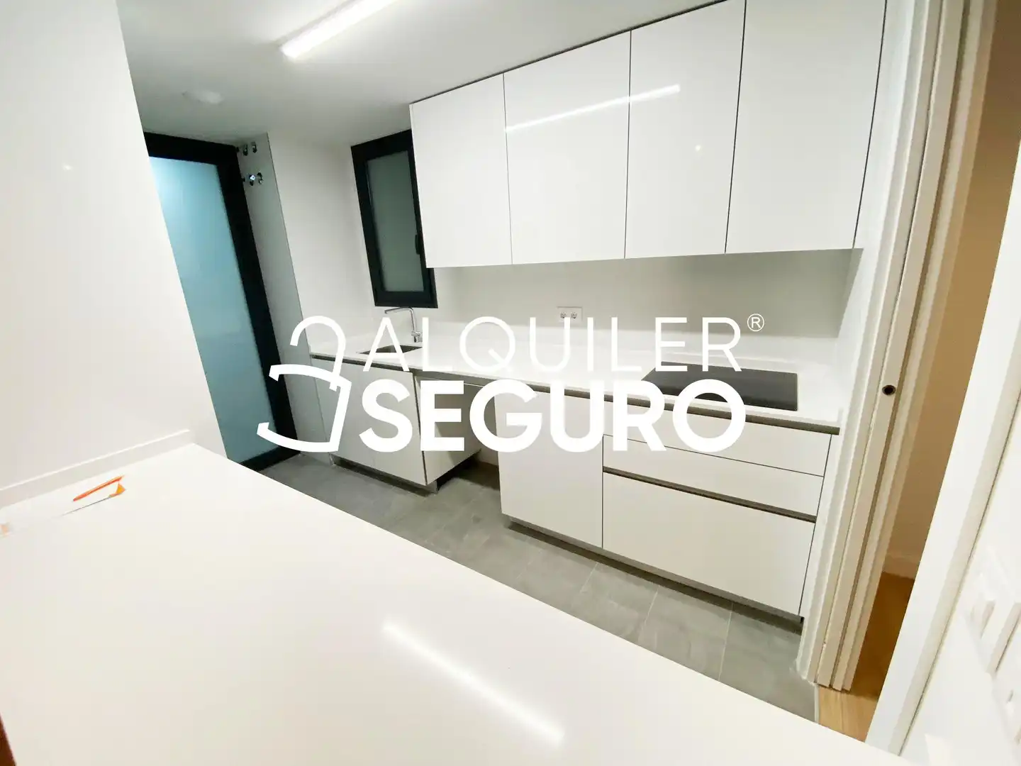 Kitchen of Flat for rent in Madrid  with Air Conditioner, Heating and Terrace