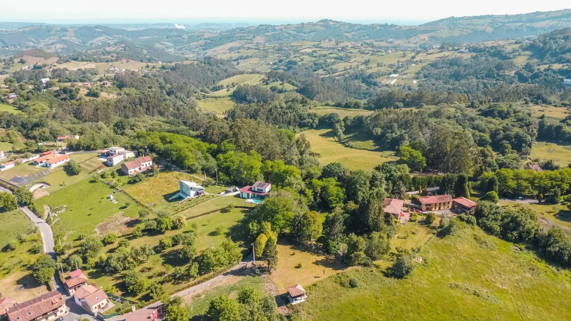 Vista exterior de Casa o chalet en venta en Siero con Aire acondicionado, Calefacción y Jardín privado
