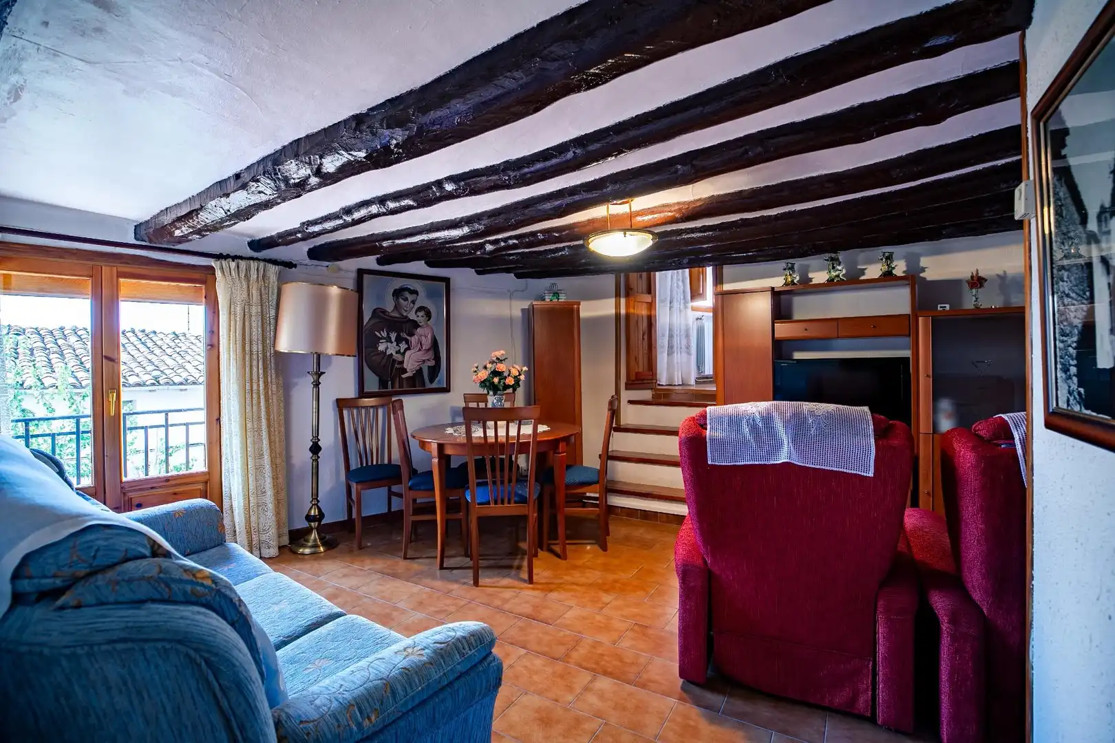 Living room of Houses for sale in Agüero  with Heating, Terrace and Storage room