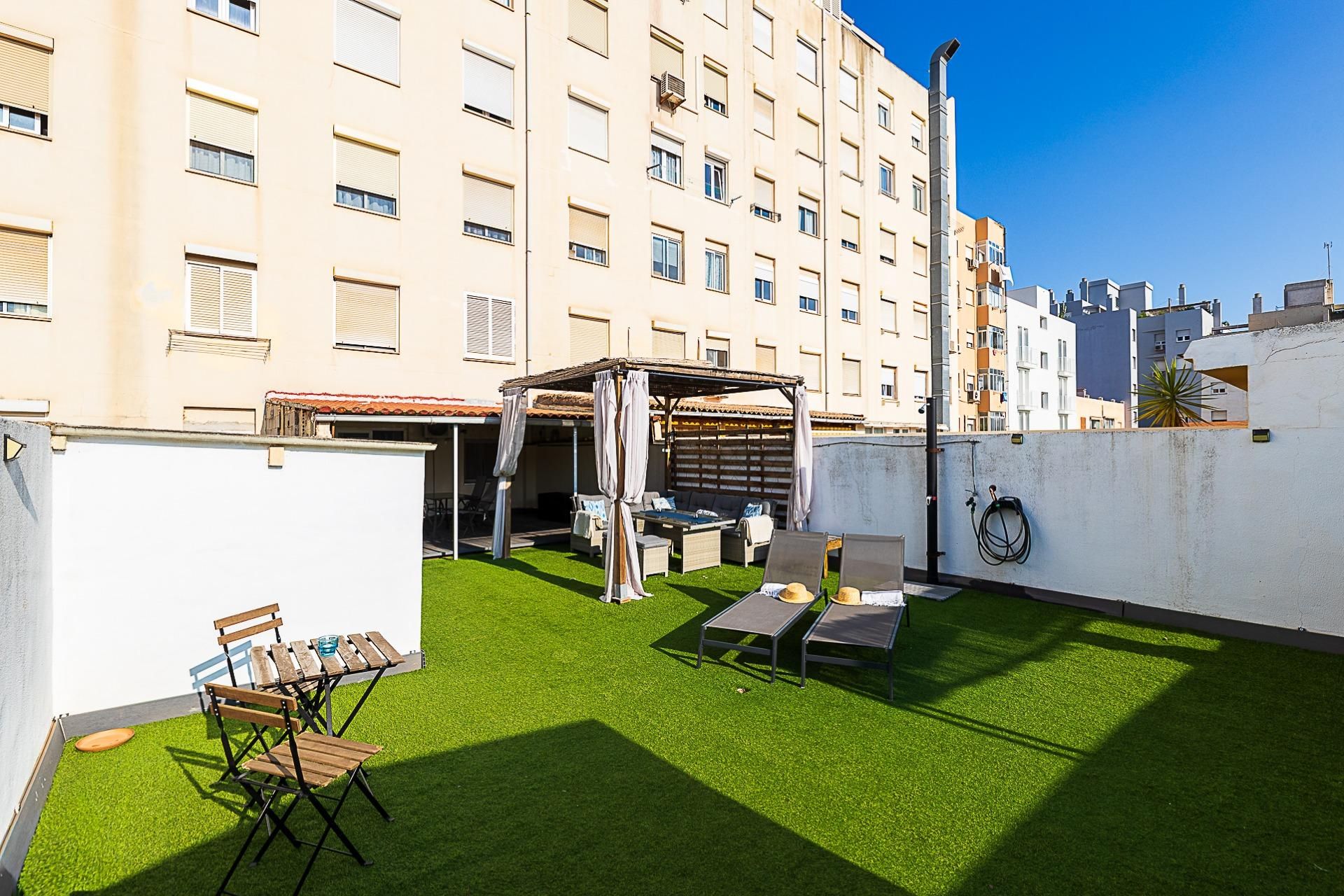 Terrassa de Pis en venda en  Palma de Mallorca amb Aire condicionat, Parquet i Terrassa