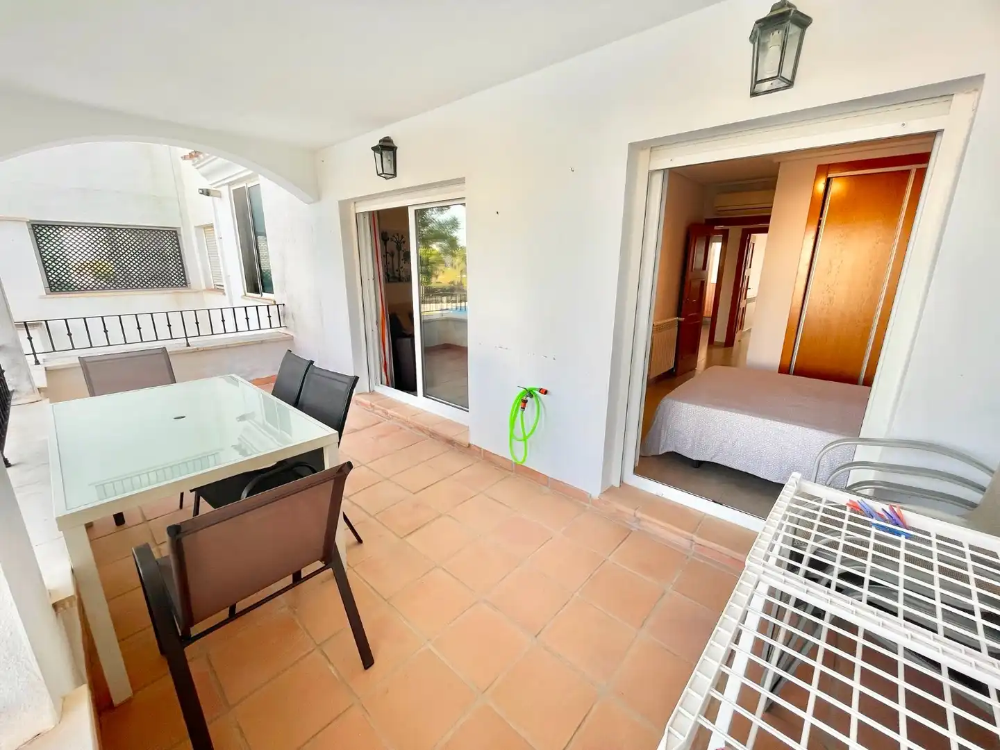 Terrace of Apartments for rent in Torre-Pacheco  with Air Conditioner, Terrace and Furnished