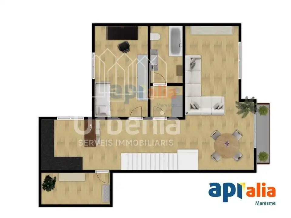Piso en venta en Pineda de Mar con Calefacción y Terraza