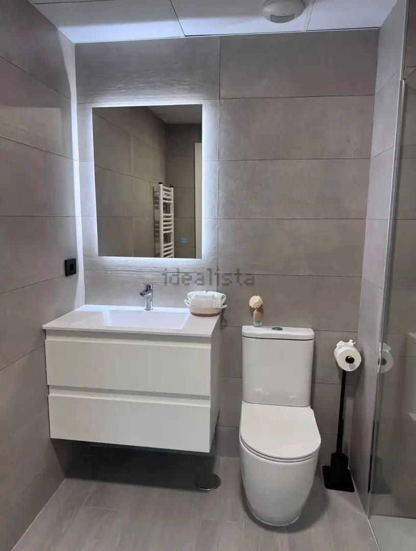 Bany de Apartament en venda en Calpe / Calp amb Aire condicionat, Calefacció i Terrassa