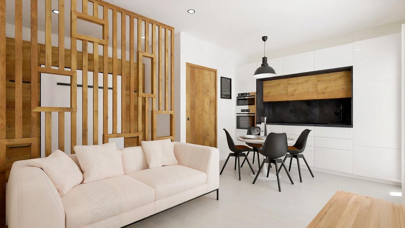 Living room of Building for sale in  Madrid Capital