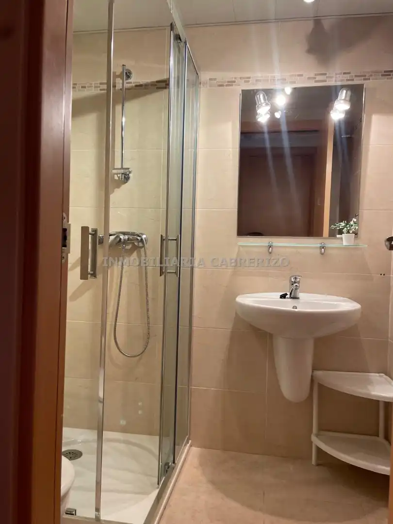 Bany de Apartament de lloguer en  Logroño amb Calefacció, Parquet i Terrassa