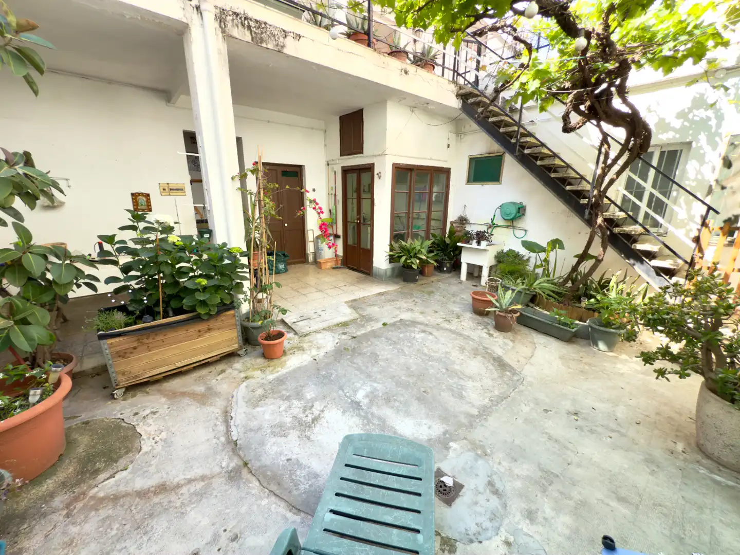 Terrasse von Erdgeschoss zum Verkauf in Sant Boi de Llobregat mit Klimaanlage, Parkett und Terrasse