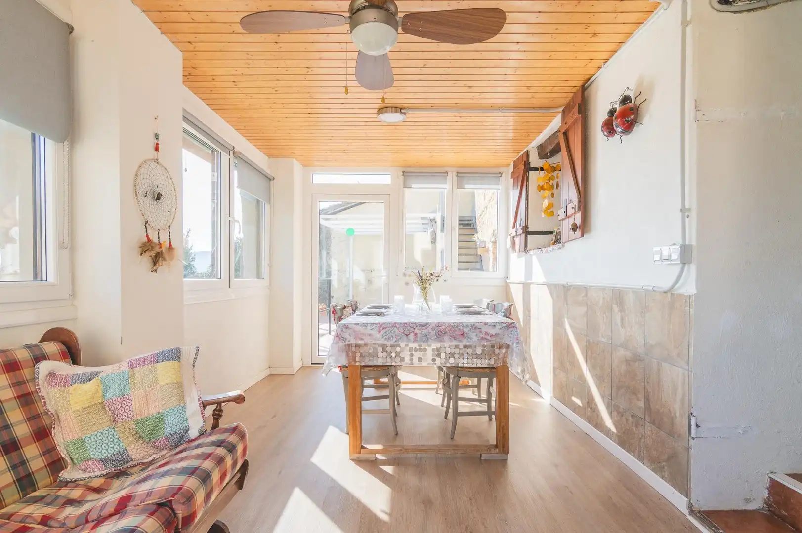 Comedor de Finca rústica en venta en Eslava con Jardín privado, Terraza y Trastero