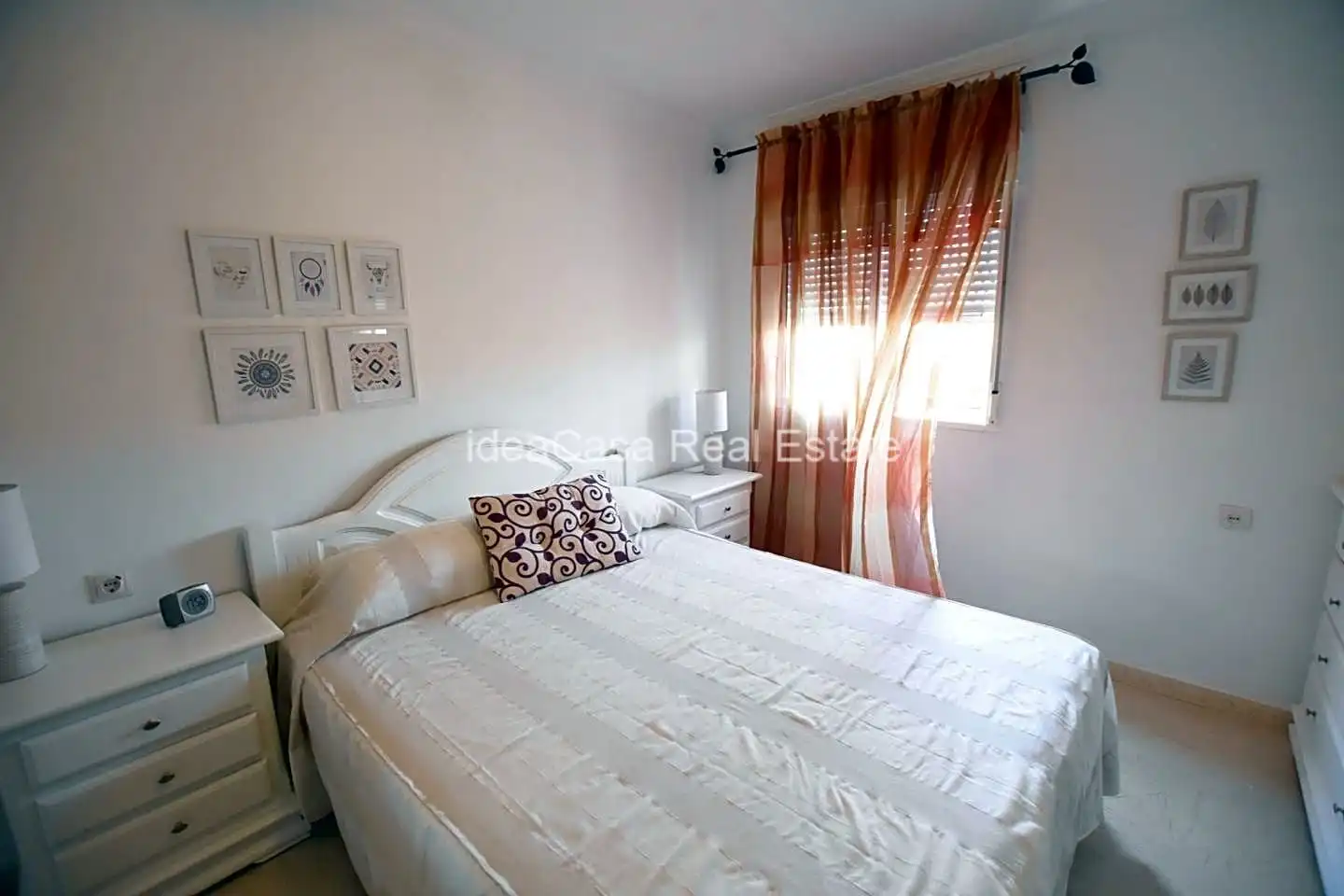 Schlafzimmer von Wohnung zur Miete in Málaga mit Möbliert