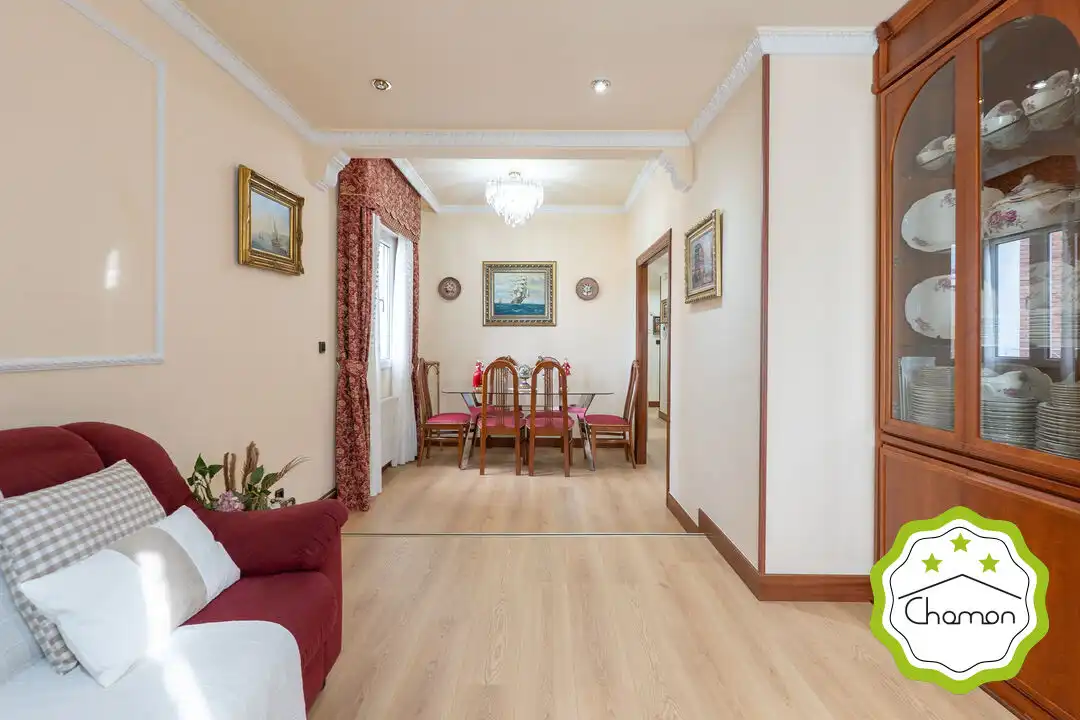 Esszimmer von Wohnung zum Verkauf in Bilbao  mit Heizung und Privatgarten
