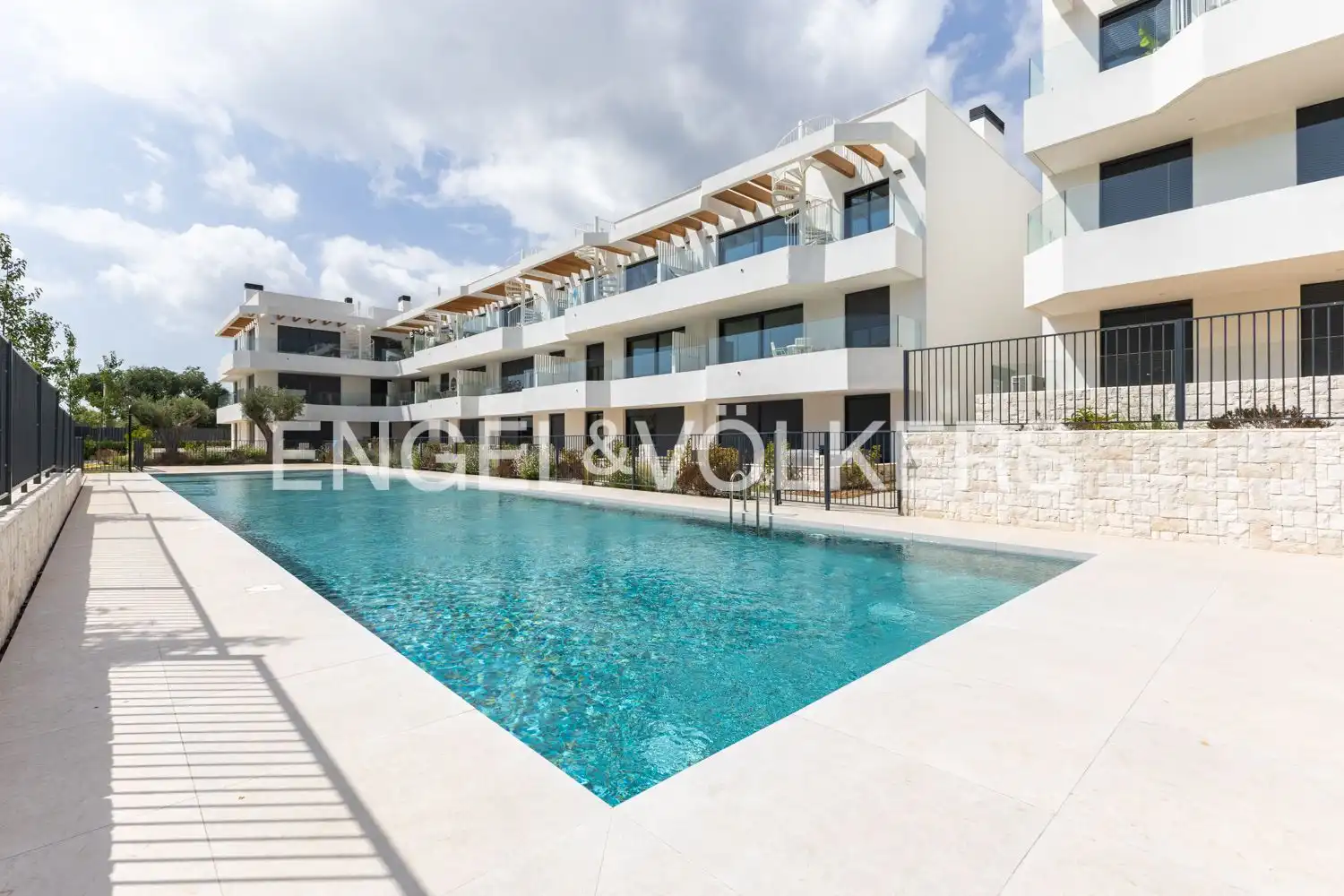 Swimming pool of Flat for rent in Jávea / Xàbia  with Air Conditioner, Heating and Terrace