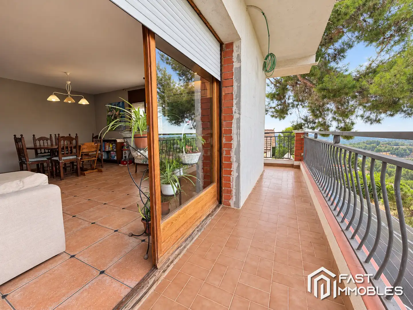 Terraza de Casa adosada en venta en Ponent