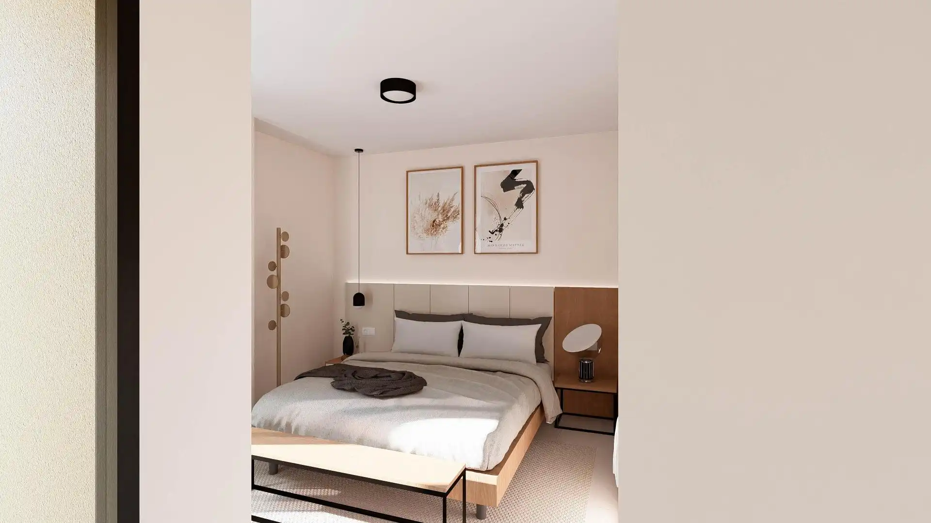 Dormitori de Casa o xalet en venda en Murcia amb Aire condicionat, Jardí privat i Terrassa