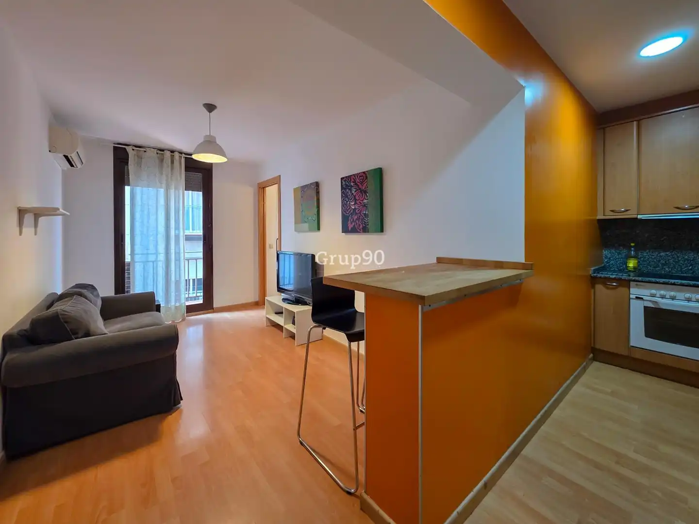 Wohnzimmer von Wohnungen zum Verkauf in Lleida mit Klimaanlage, Heizung und Balkon