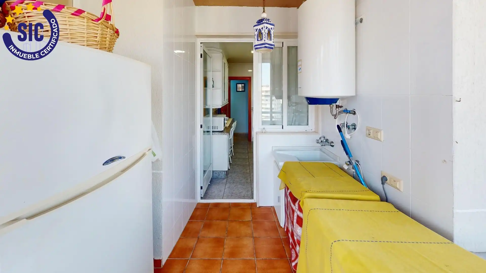 Cocina de Apartamento en venta en Benicasim / Benicàssim con Jardín privado, Terraza y Trastero