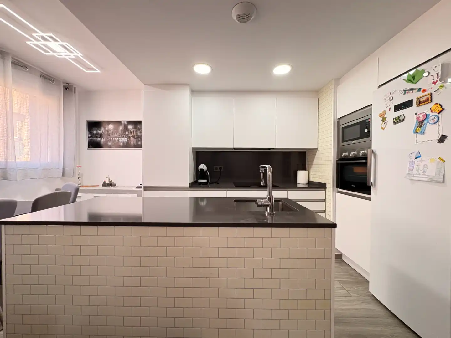Kitchen of Attic for sale in Zaragoza  with Air Conditioner, Heating and Terrace