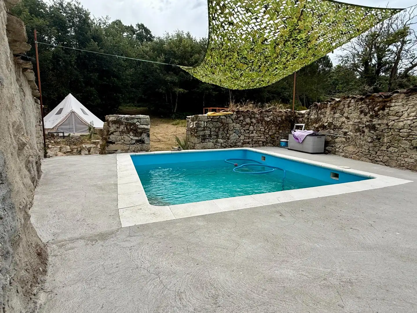 Piscina de Casa o chalet en venta en Sober con Jardín privado, Piscina y Amueblado