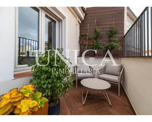 Balcony of Attic for sale in  Madrid Capital  with Air Conditioner, Heating and Terrace