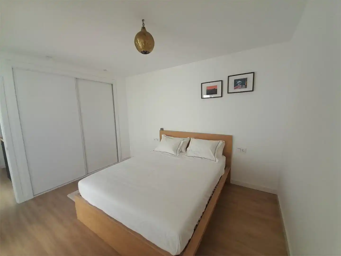 Schlafzimmer von Wohnung zum Verkauf in La Oliva mit Privatgarten, Parkett und Abstellraum