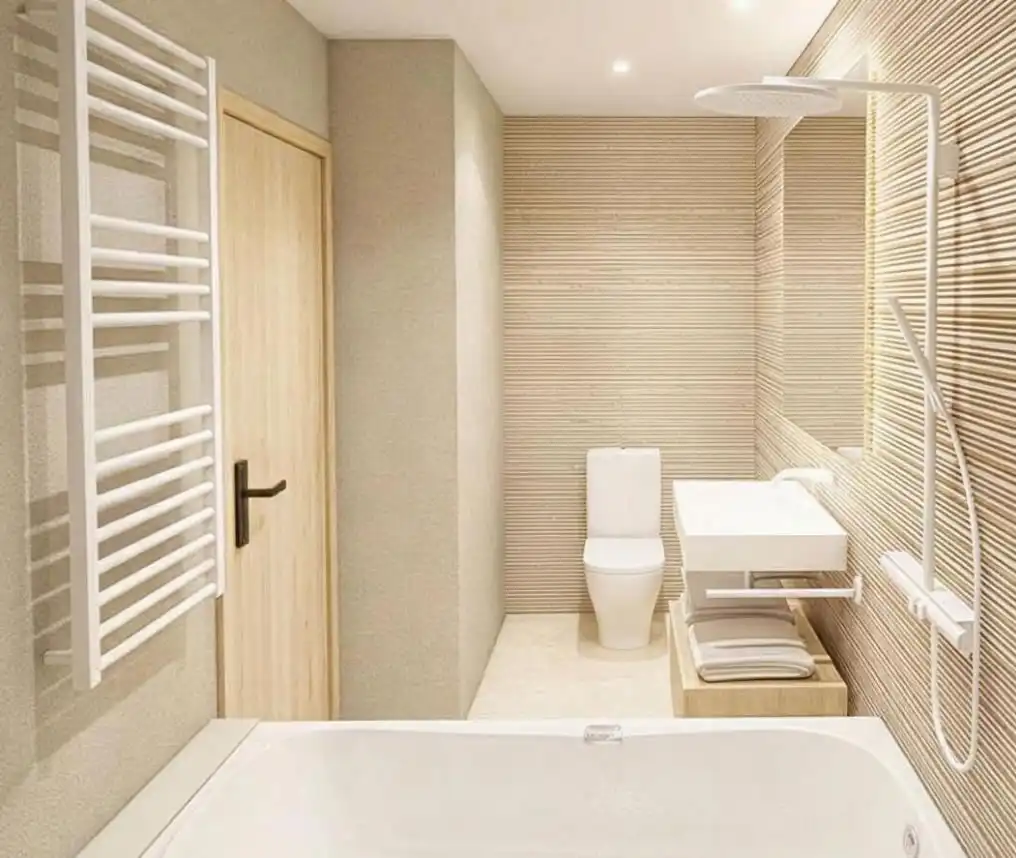 Bathroom of Detached homes for sale in Cantallops  with Air Conditioner, Heating and Private garden