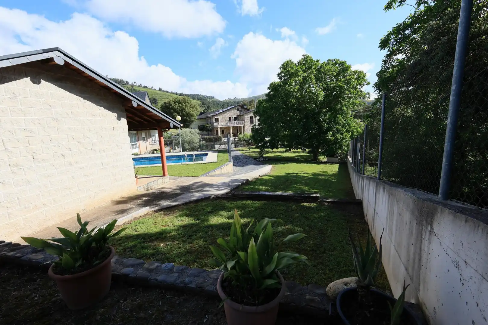 Garten von Haus oder Chalet zum Verkauf in O Barco de Valdeorras   mit Heizung, Terrasse und Schwimmbad