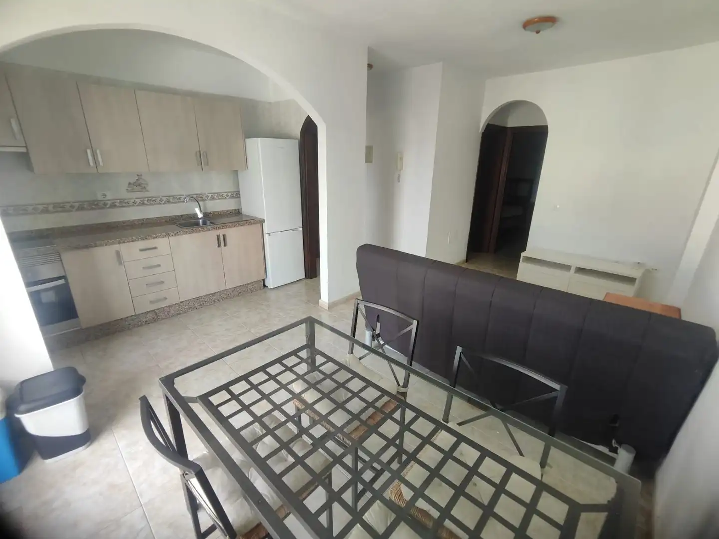 Kitchen of Flat for rent in Guía de Isora  with Air Conditioner, Furnished and Home automation