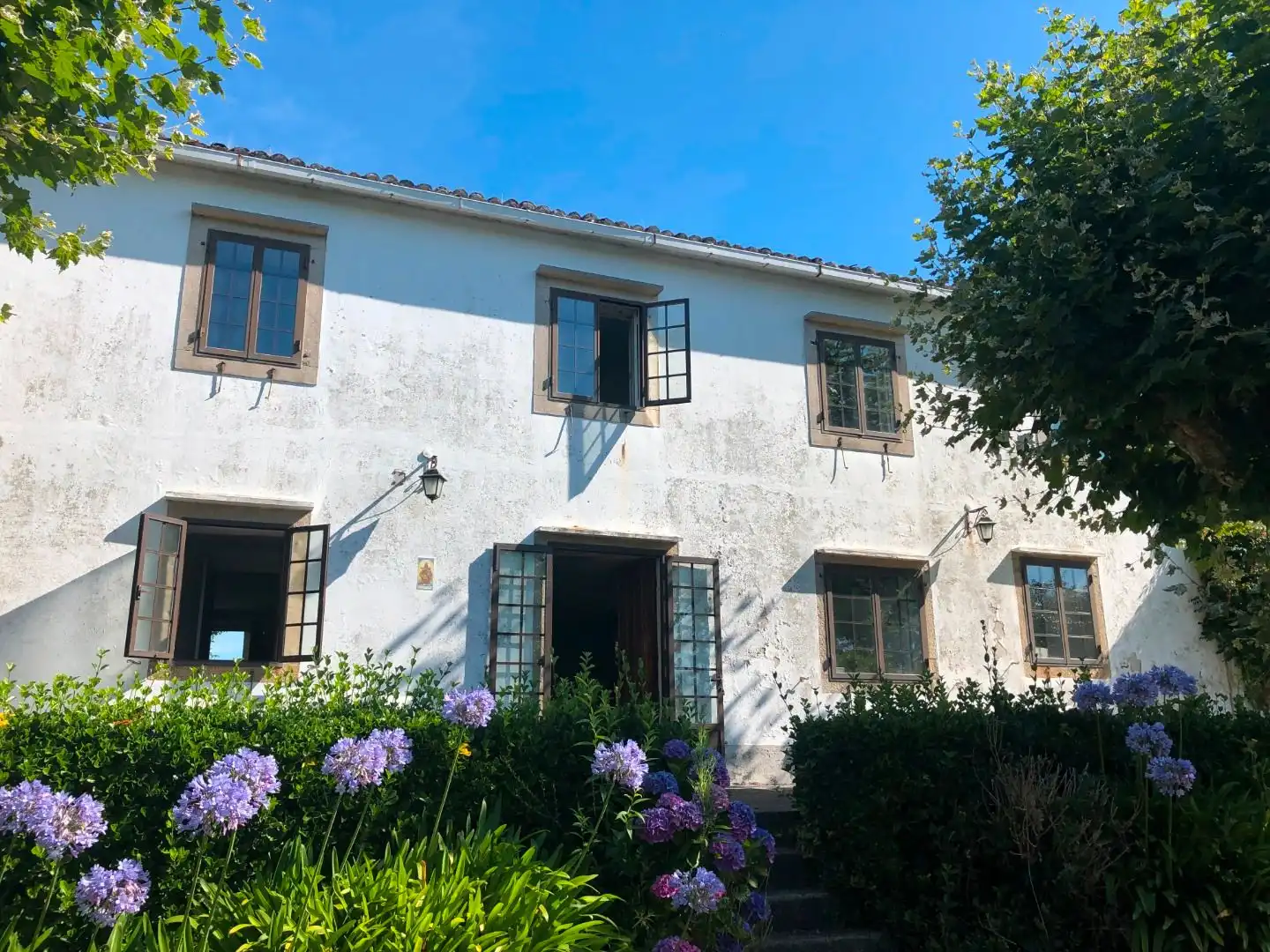 Außenansicht von Haus oder Chalet zum Verkauf in Oleiros mit Privatgarten, Parkett und Terrasse