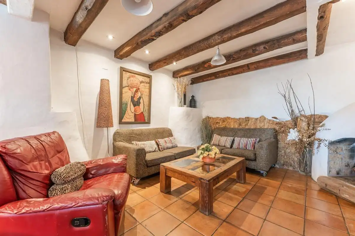 Sala de estar de Casa o chalet en venta en Sant Pere de Ribes con Aire acondicionado, Jardín privado y Terraza