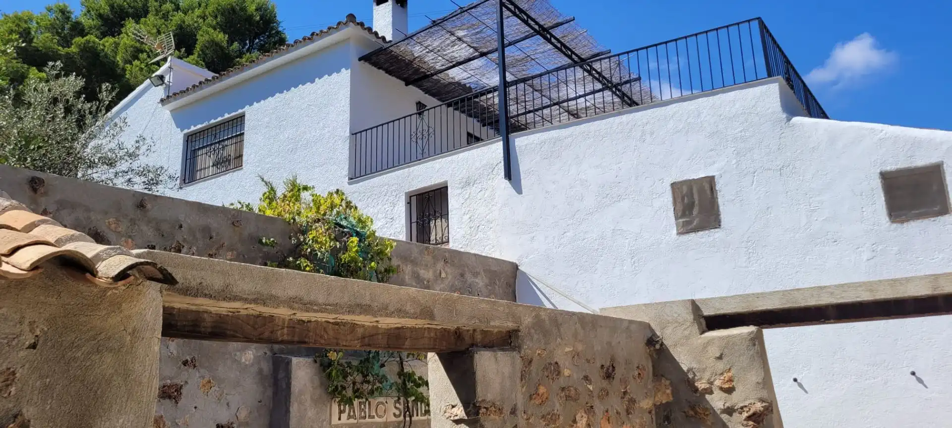 Außenansicht von Country house zum Verkauf in Altea mit Privatgarten, Terrasse und Abstellraum
