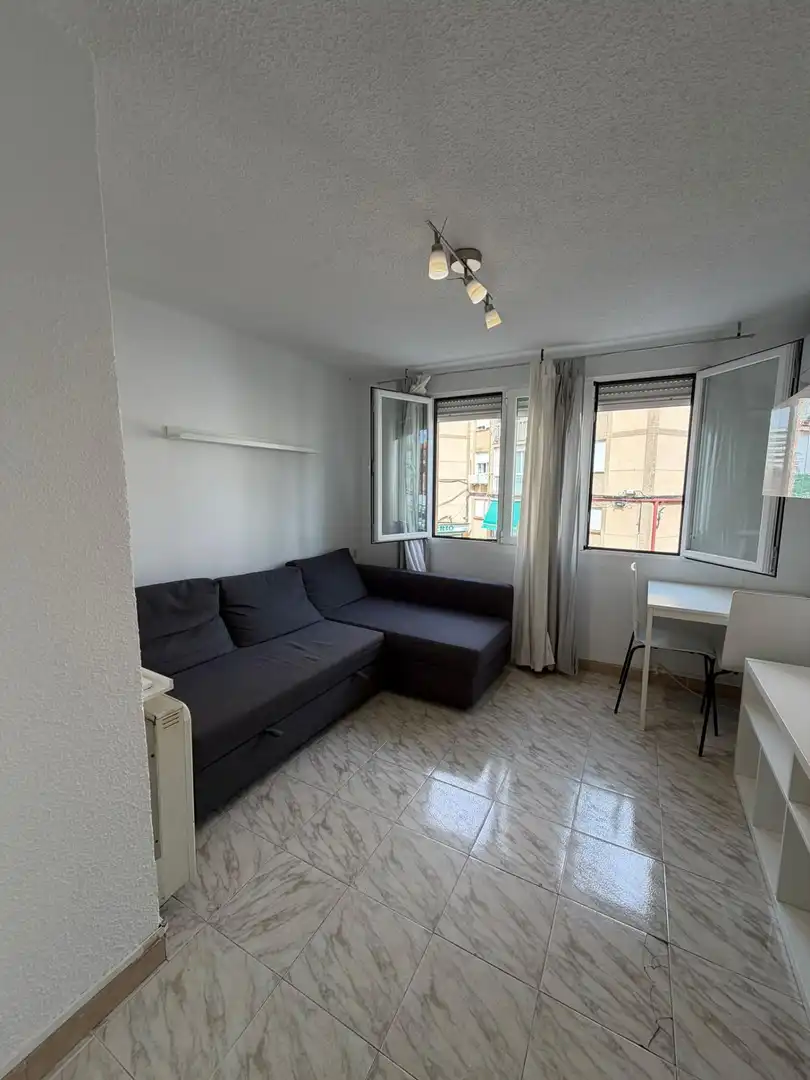 Sala de estar de Piso de alquiler en Madrid con Aire acondicionado, Calefacción y Amueblado