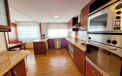 Kitchen of Flat for sale in Gandia  with Air Conditioner and Terrace