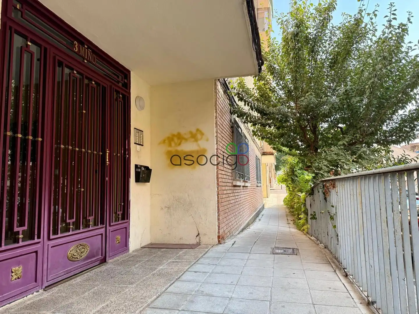 Vista exterior de Pis en venda en Guadalajara amb Calefacció i Terrassa