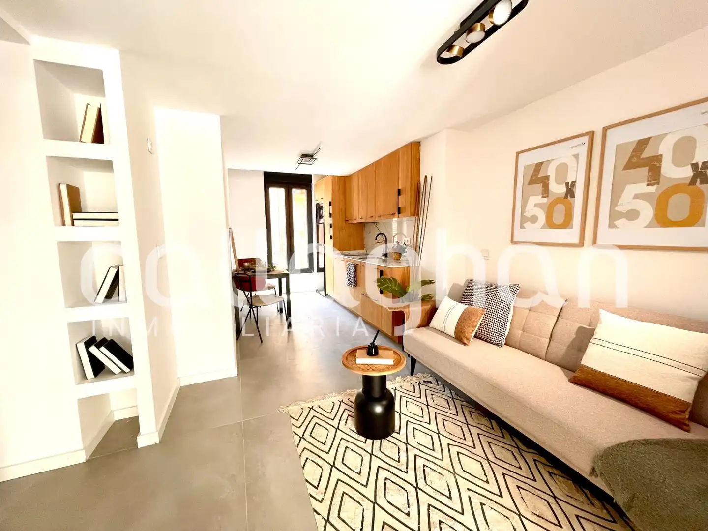 Wohnzimmer von Loft zur Miete in Valencia mit Klimaanlage, Heizung und Abstellraum