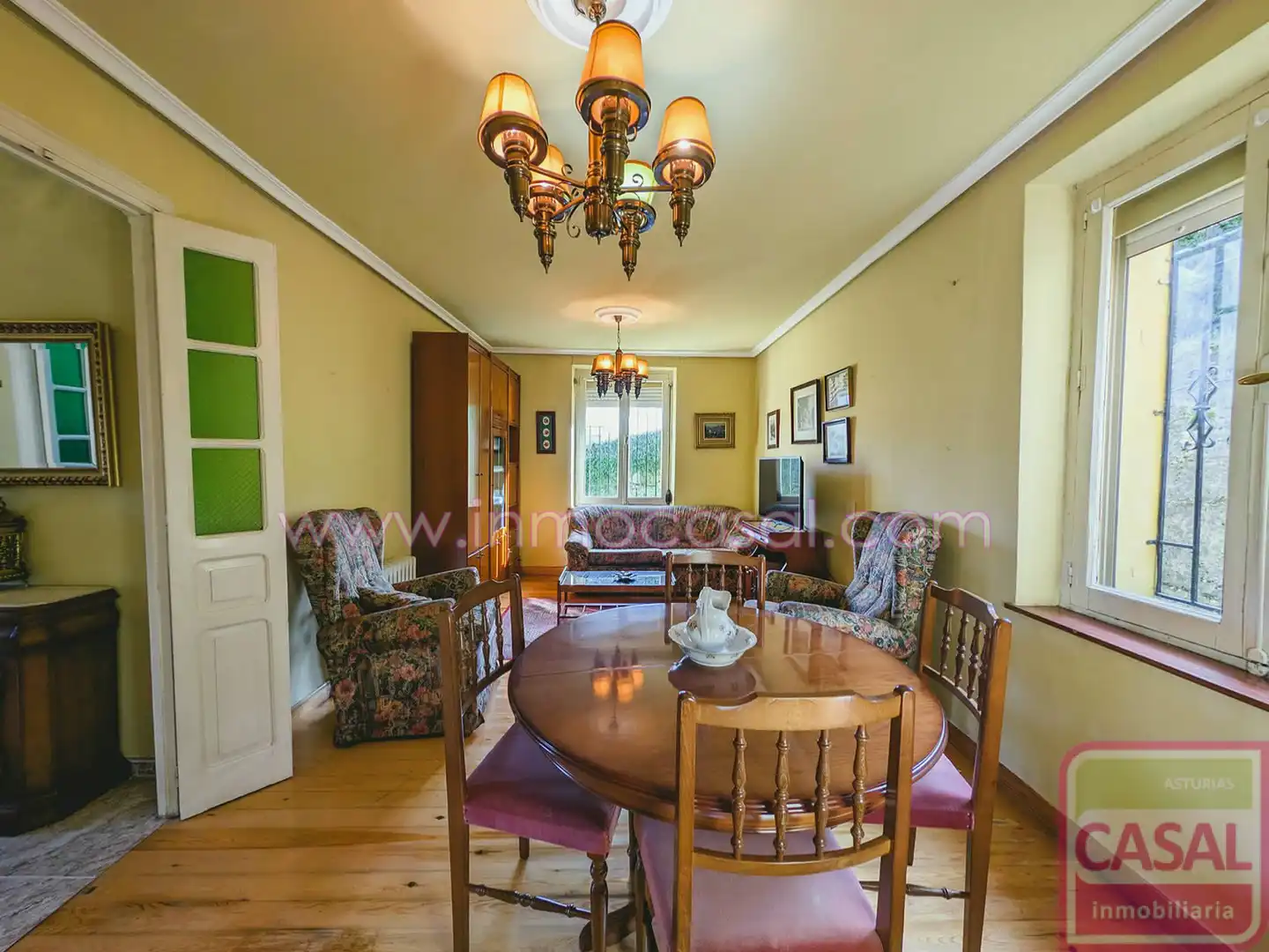Comedor de Casa o chalet en venta en Aller con Calefacción, Terraza y Trastero