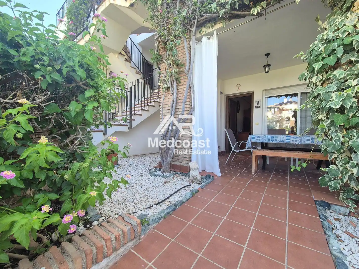 Garten von Wohnung zum Verkauf in Vera mit Klimaanlage, Terrasse und Schwimmbad