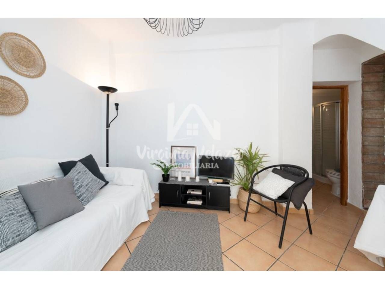 Living room of Single-family semi-detached for sale in Vélez-Málaga  with Air Conditioner and Terrace