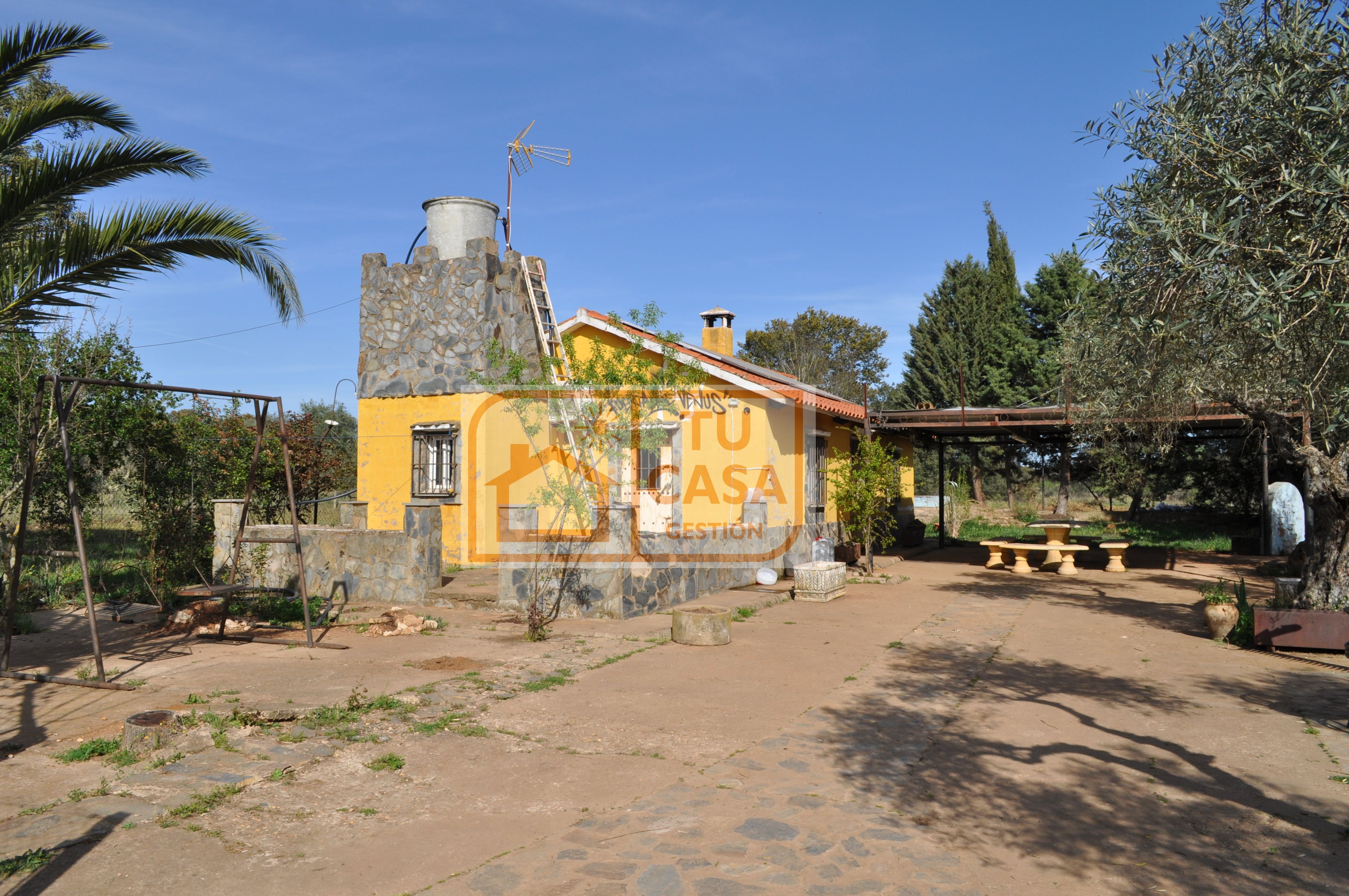 Jardí de Finca rústica en venda en Puebla de Obando amb Calefacció, Jardí privat i Terrassa