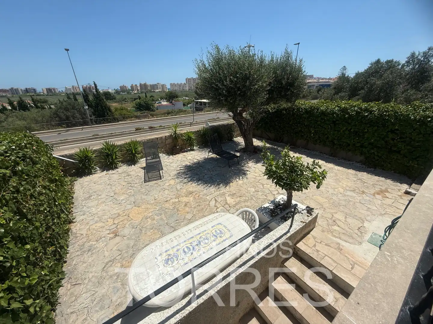 Vista exterior de Casa o xalet en venda en Peñíscola / Peníscola amb Aire condicionat, Jardí privat i Terrassa