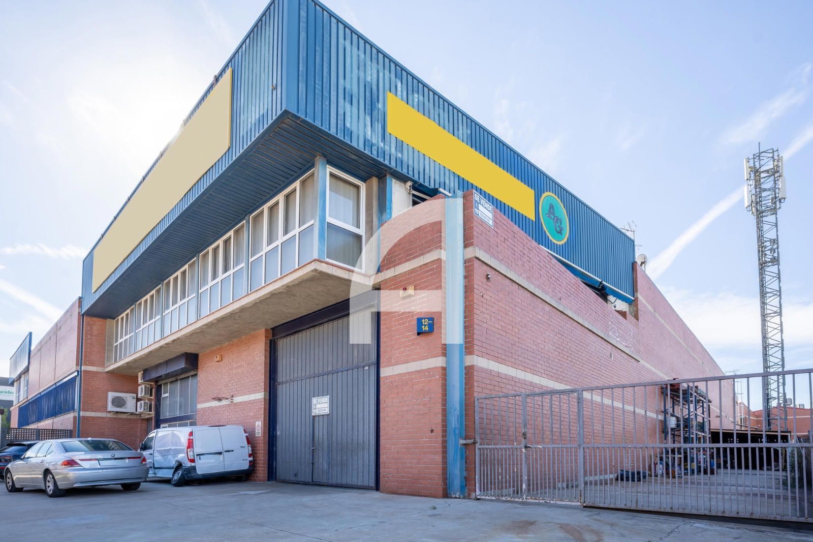 Exterior view of Industrial buildings for sale in Molins de Rei