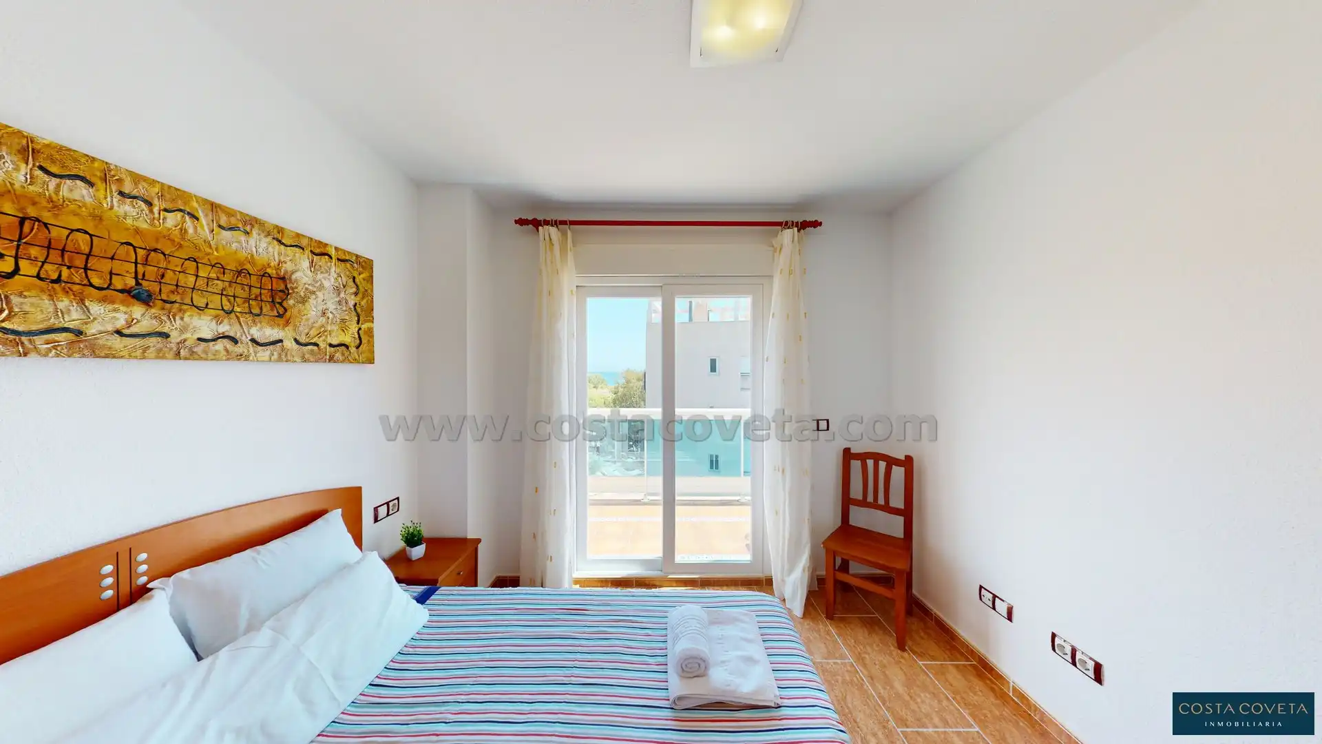 Schlafzimmer von Wohnungen zum Verkauf in El Campello mit Klimaanlage, Terrasse und Möbliert