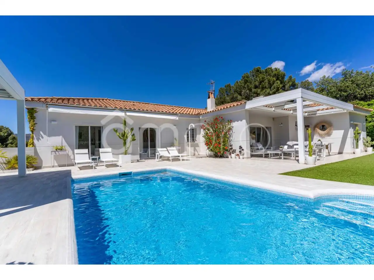 Swimming pool of Houses for sale in Sant Pere de Ribes  with Air Conditioner, Private garden and Terrace