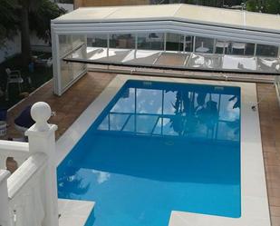 Swimming pool of Single-family semi-detached for sale in Mazagón  with Terrace and Swimming Pool