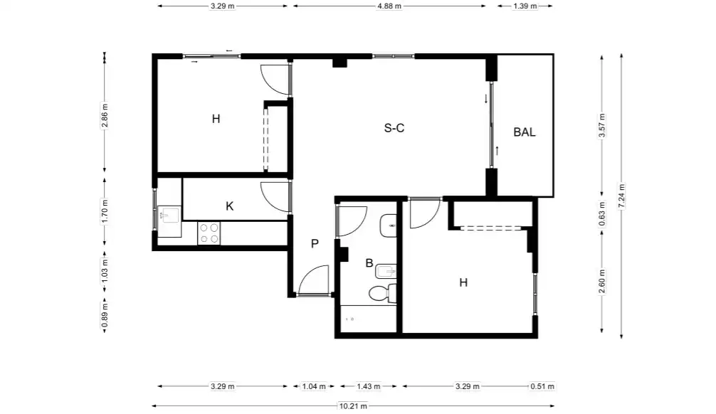 Piso en venta en Torrevieja con Piscina