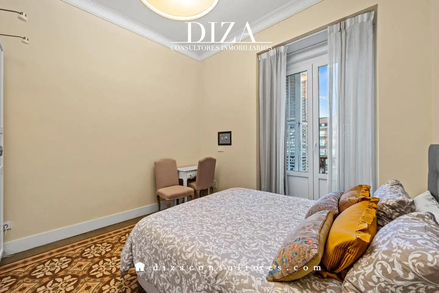 Habitación de Piso de alquiler en Madrid con Aire acondicionado, Calefacción y Amueblado