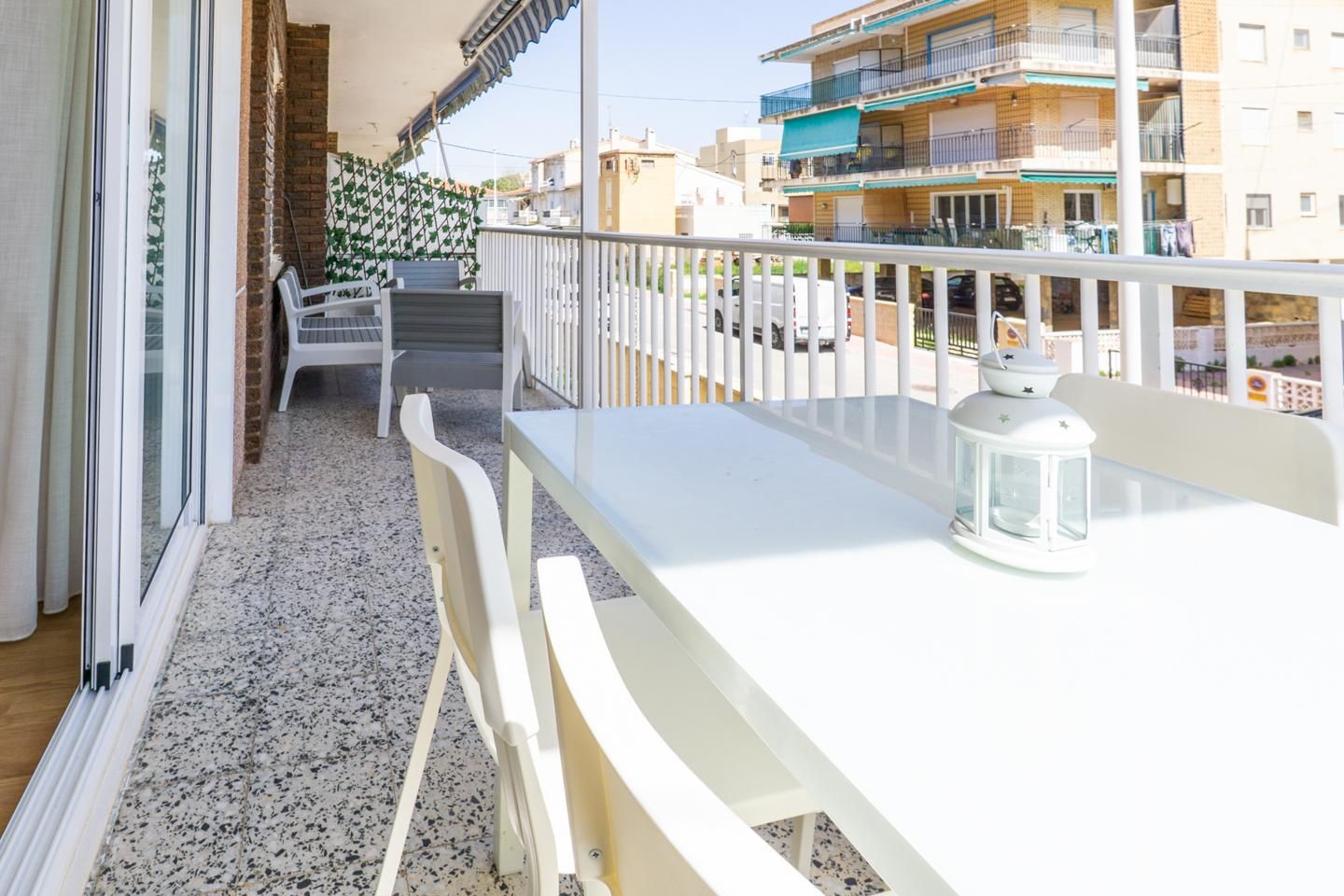 Terrace of Flat for sale in Santa Pola  with Air Conditioner, Terrace and Furnished