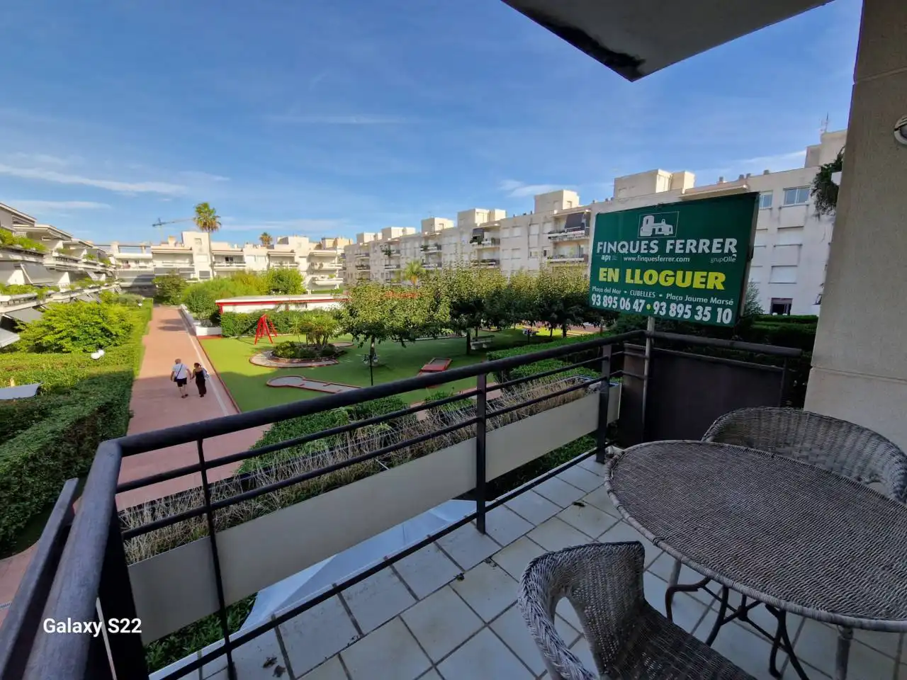Terrace of Flat for rent in Cubelles  with Air Conditioner, Heating and Terrace